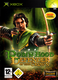Robin Hood Defender of the Crown Xbox  box art
